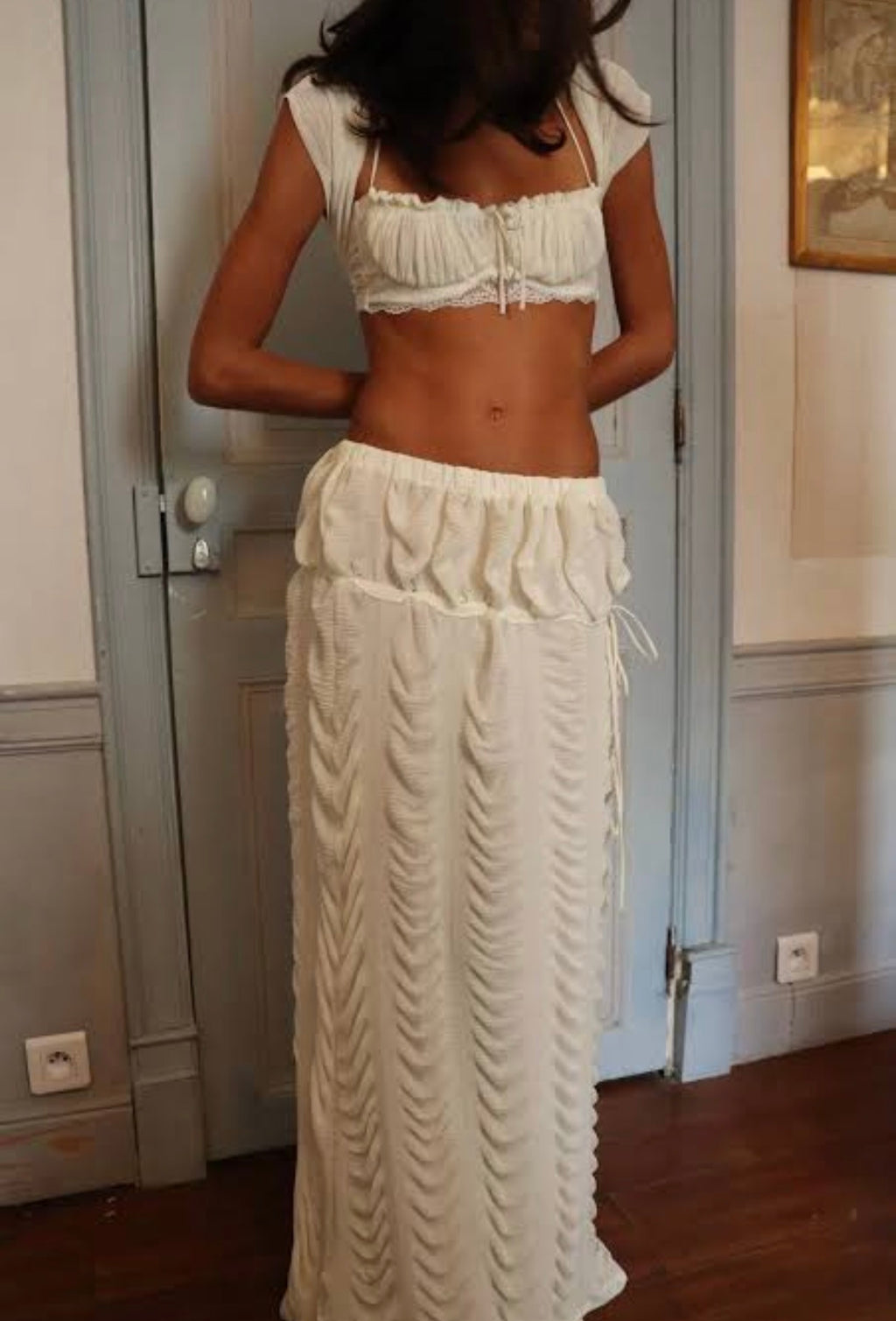 Fait Par Foutch Antoinette & Marion Set in Ivory