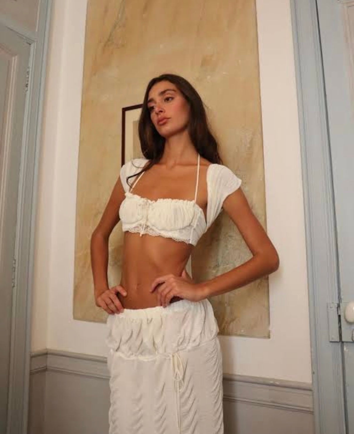 Fait Par Foutch Antoinette & Marion Set in Ivory